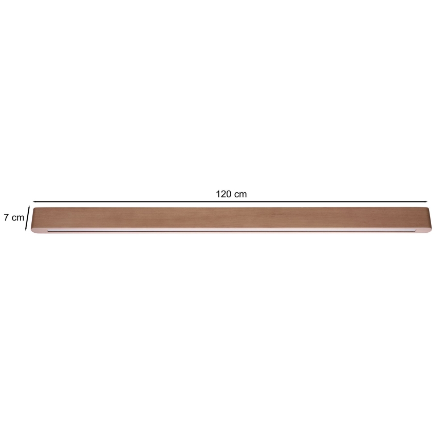BRILAGI - Plafonieră LED GARDALINE LED/90W/230V stejar