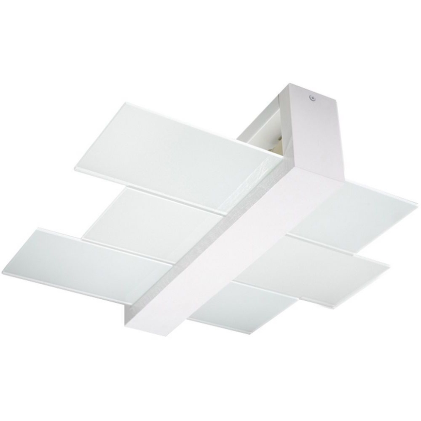 Brilagi - Plafonieră LED HERA 2xE27/7,5W/230V 43x43 cm albă
