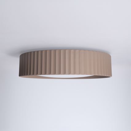 Brilagi - Plafonieră LED LUCIA, 24 W, 230 V, Ø 31 cm, maro