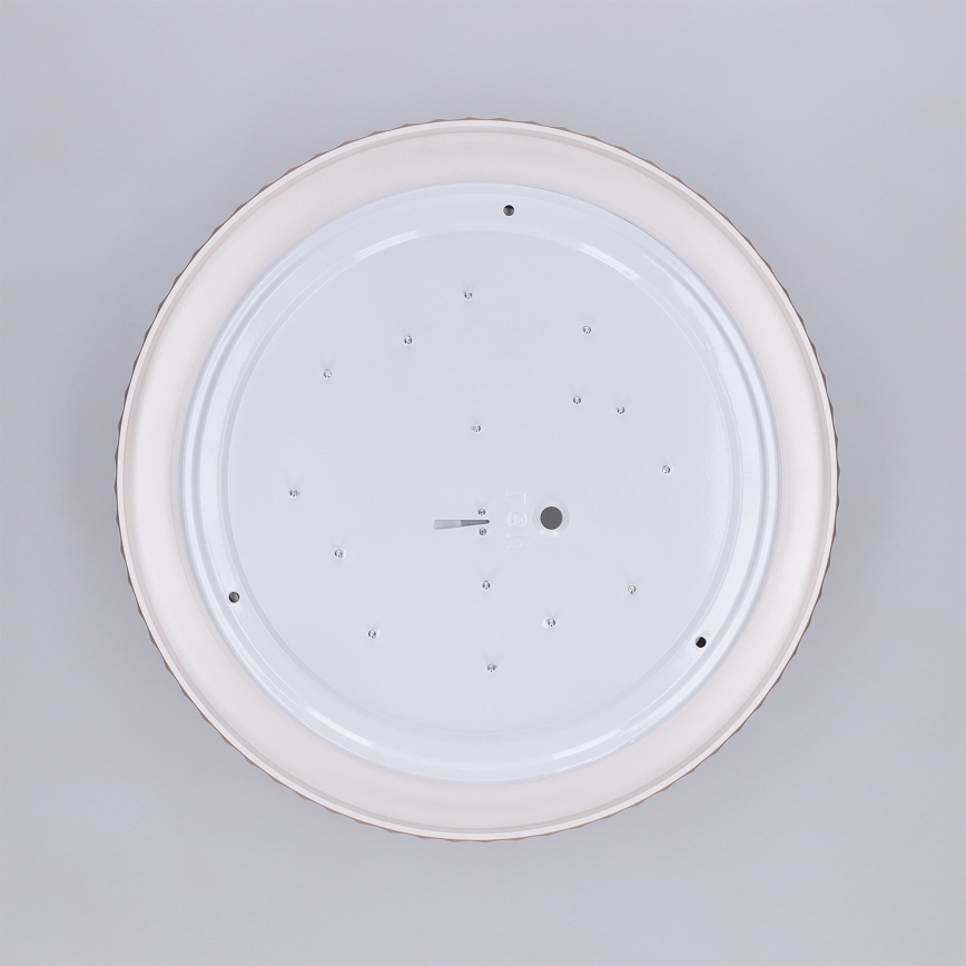 Brilagi - Plafonieră LED LUCIA, 24 W, 230 V, Ø 31 cm, maro
