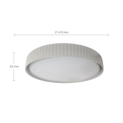 Brilagi - Plafonieră LED LUCIA, 24W/230V, Ø 31 cm, albă