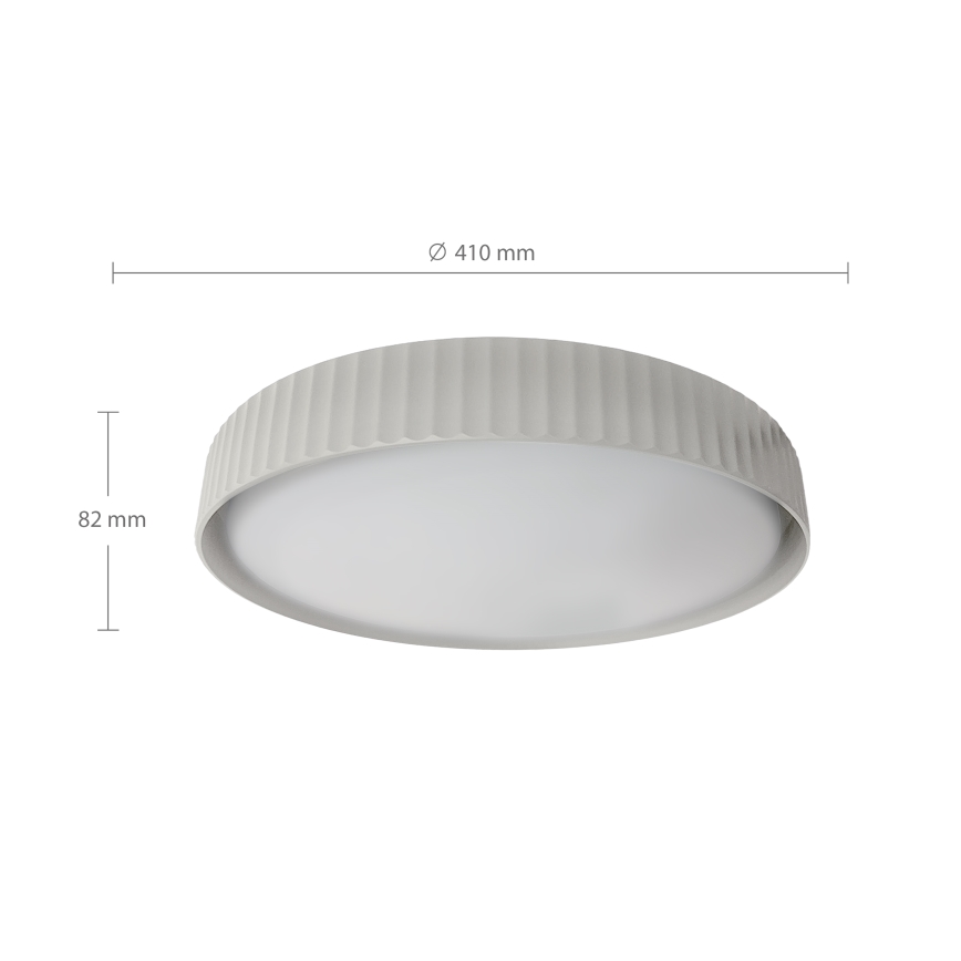 Brilagi - Plafonieră LED LUCIA, 24W/230V, Ø 31 cm, albă