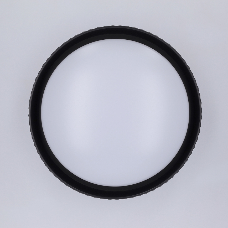 Brilagi - Plafonieră LED LUCIA, 24W, 230V, Ø 31 cm, negru