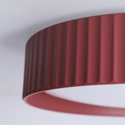 Brilagi - Plafonieră LED LUCIA, 24W, 230V, Ø 31 cm, roșie