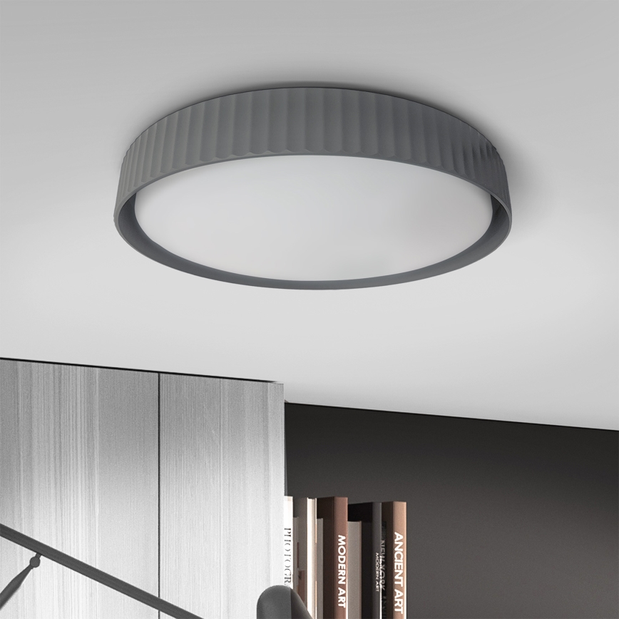 Brilagi - Plafonieră LED LUCIA LED/24W/230V Ø 31 cm gri