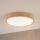 Brilagi - Plafonieră LED MANAROLA PLAIN, 24W, 230V, 3000K, diam. 41 cm, stejar
