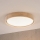 Brilagi - Plafonieră LED MANAROLA PLAIN, 24W, 230V, 3000K, Ø41 cm, stejar