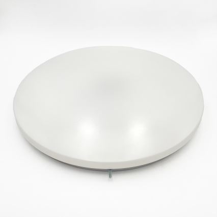 Brilagi - Plafonieră LED MANAROLA PLAIN, 36 W, 230 V, 3000 K, Ø 48 cm, finisaj stejar