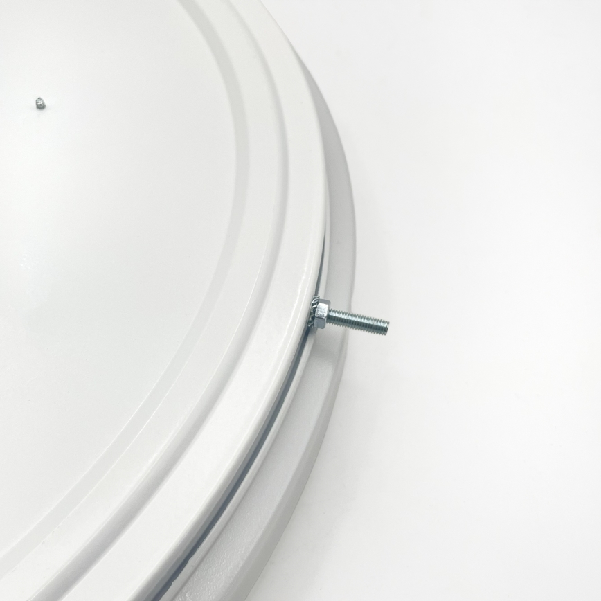 Brilagi - Plafonieră LED MANAROLA PLAIN, 36 W, 230 V, 3000 K, Ø 48 cm, finisaj stejar