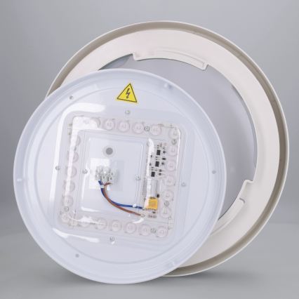 Brilagi - Plafonieră LED MATTEO, 24 W, 230 V, Ø 31 cm, verde