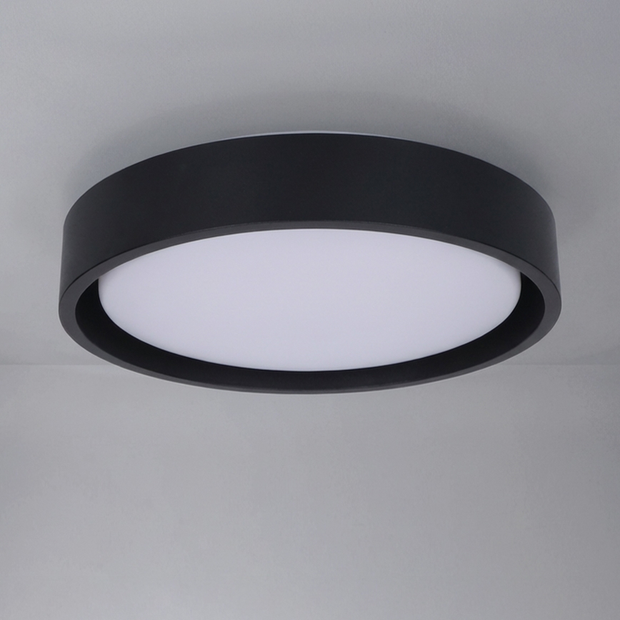 Brilagi - Plafonieră LED MATTEO 24W/230V, Ø 31 cm, neagră