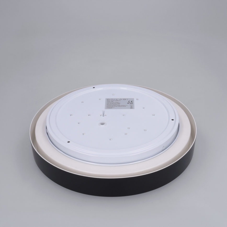 Brilagi - Plafonieră LED MATTEO 24W/230V, Ø 31 cm, neagră