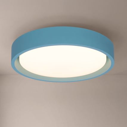 Brilagi - Plafonieră LED MATTEO, 24W/230V, Ø 31 cm, turcoaz