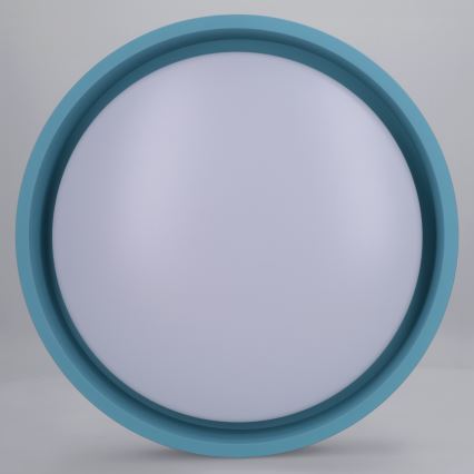 Brilagi - Plafonieră LED MATTEO, 24W/230V, Ø 31 cm, turcoaz