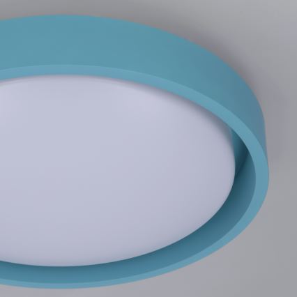 Brilagi - Plafonieră LED MATTEO, 24W/230V, Ø 31 cm, turcoaz