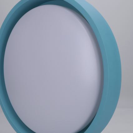 Brilagi - Plafonieră LED MATTEO, 24W/230V, Ø 31 cm, turcoaz
