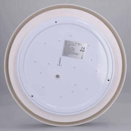 Brilagi - Plafonieră LED MATTEO, 24W/230V, Ø 31 cm, turcoaz