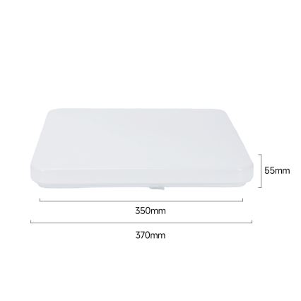 Brilagi - Plafonieră LED MILKY WAY, 24 W, 230 V, 3000 K (alb cald), 37 x 37 cm