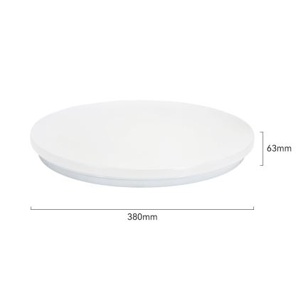 Brilagi - Plafonieră LED MILKY WAY, 24 W, 230 V, 3000 K, Ø 38 cm