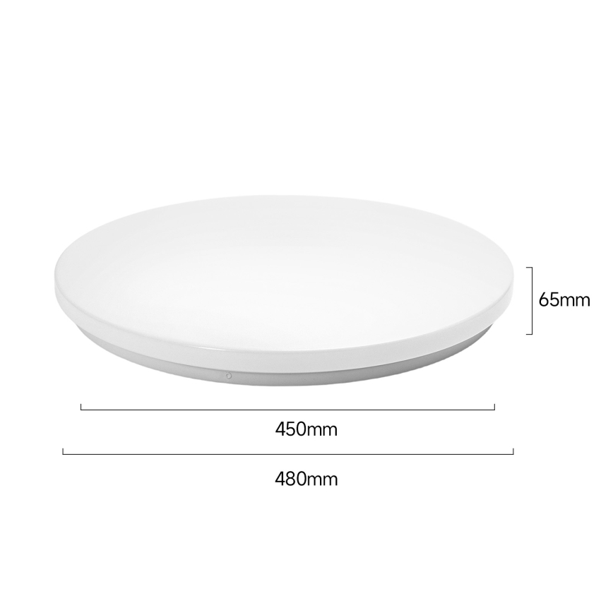 Brilagi - Plafonieră LED MILKY WAY, 36W, 230V, 3000K, Ø 48 cm