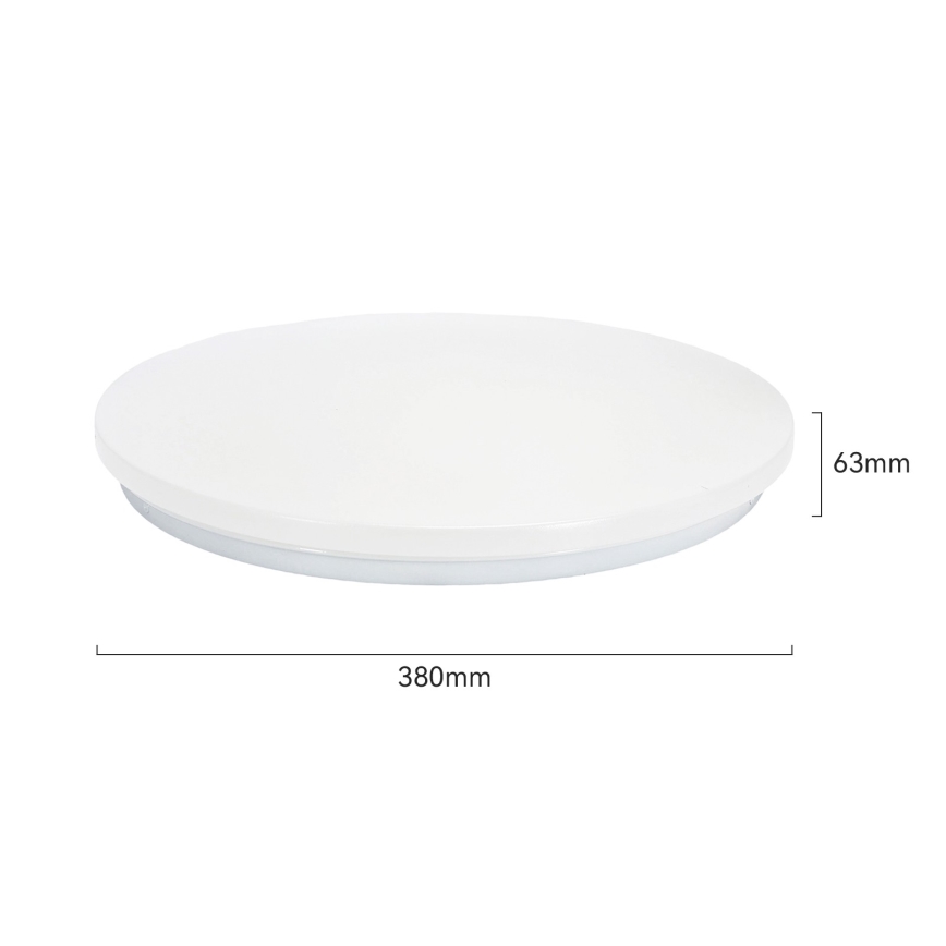 Brilagi - Plafonieră LED MILKY WAY LED/24W/230V 3000/4000/6500K Ø 38 cm