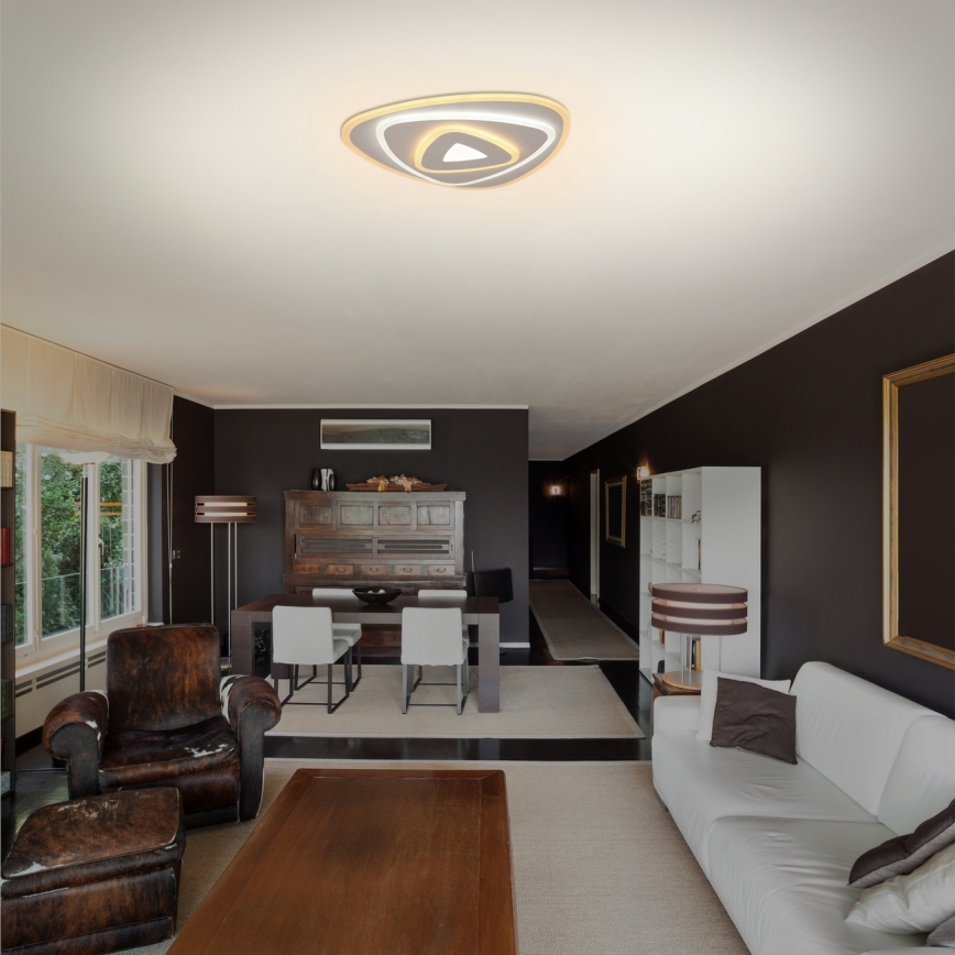 Brilagi - Plafonier LED reglabil MODERN MINI LED/45W/230V 3000/4000/6000K 30x30 cm + telecomandă