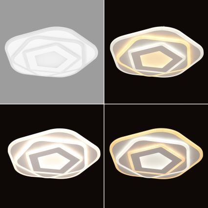 Brilagi - Plafonieră LED dimabilă MODERN MINI LED/53W/230V 3000-6000K Ø 30 cm + telecomandă