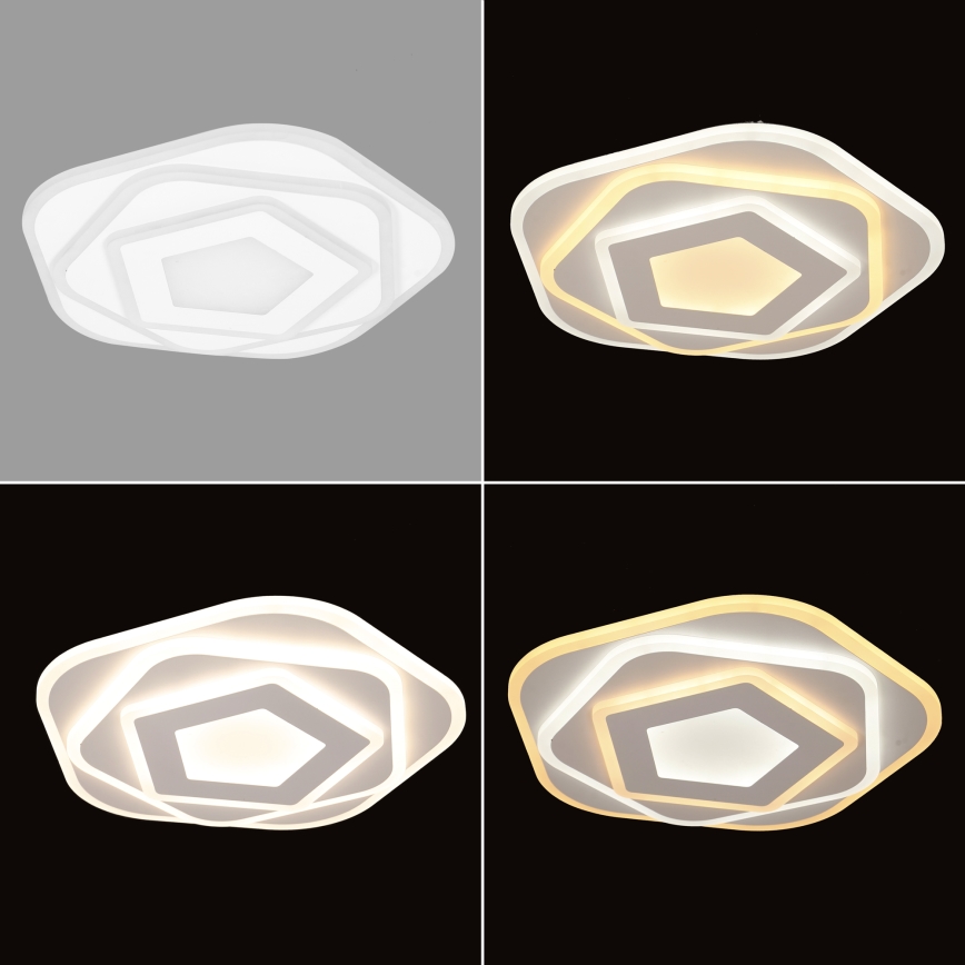 Brilagi - Plafonieră LED dimabilă MODERN MINI LED/53W/230V 3000-6000K Ø 30 cm + telecomandă