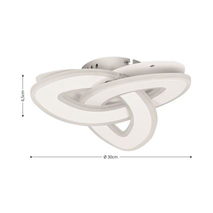 Brilagi - Plafonieră LED dimabilă MODERN MINI LED/49W/230V 3000-6000K 30x30 cm + telecomandă