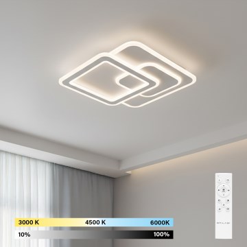 Brilagi - Plafonieră LED modernă reglabilă LED/80W/230V 3000-6000K 52,5x52,5 cm + telecomandă