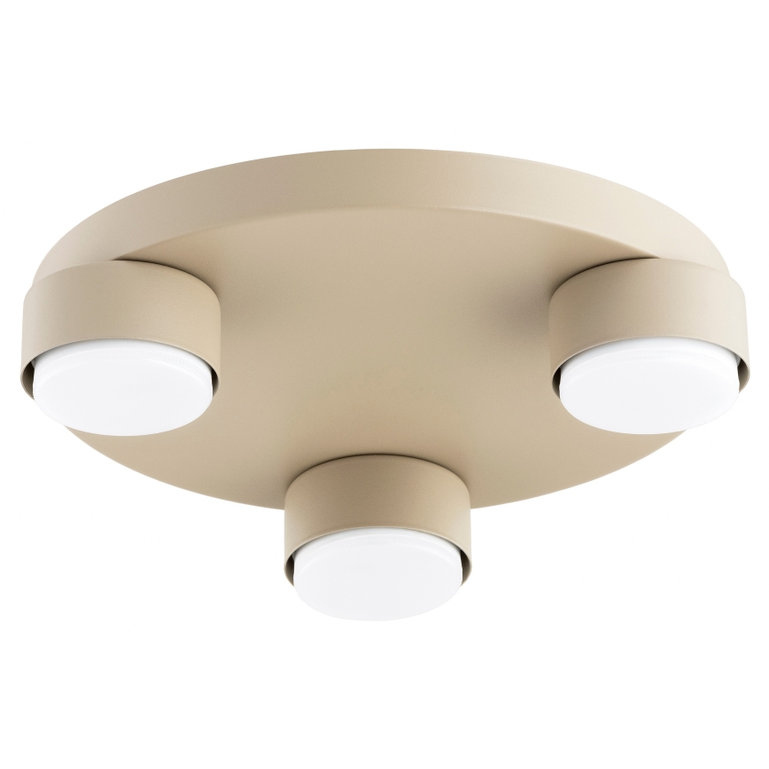 Brilagi - Plafonieră LED MONO, 3xGX53/30W/230V, Ø 30 cm, bej