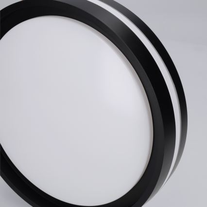 Brilagi - Plafonieră LED NAOMI, 24W, 230V, Ø 28,5 cm, negru