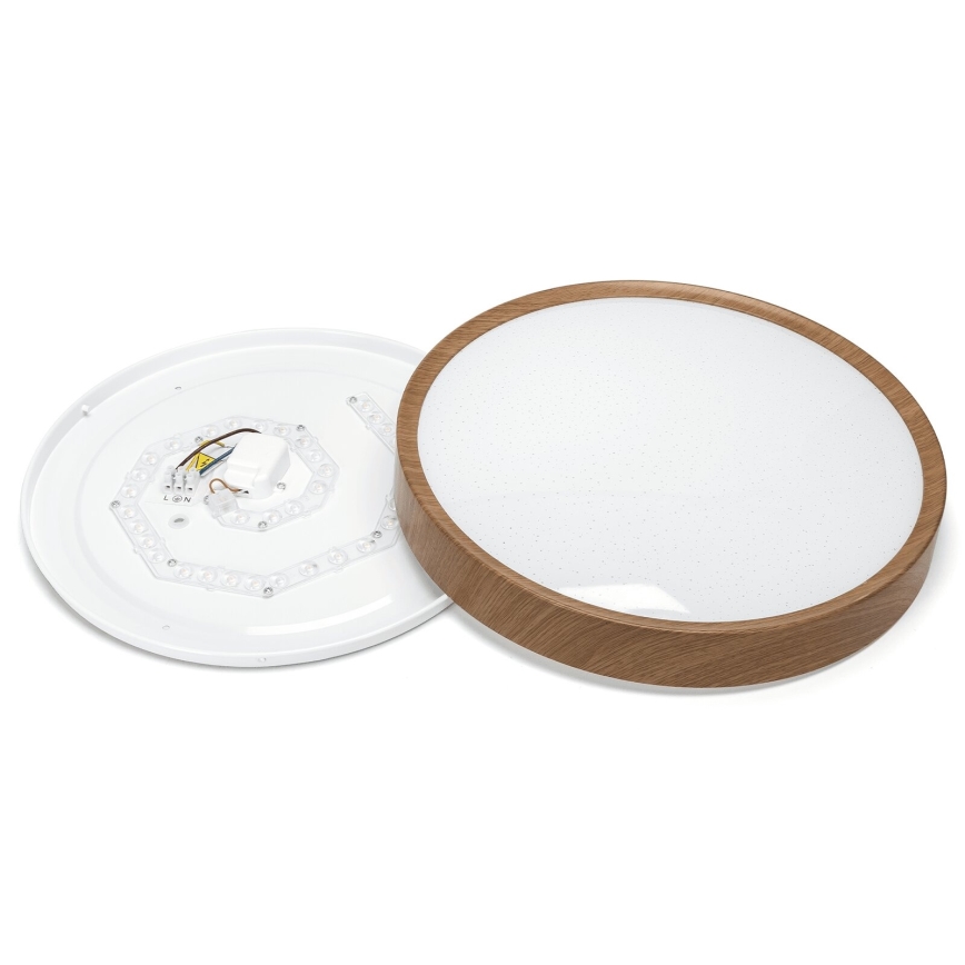 Brilagi - Plafonieră LED NATURA, 20W/230V, 3000K, Ø 33,7 cm