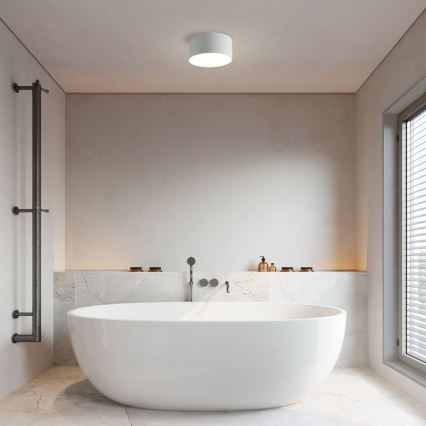 Brilagi - Plafonieră LED pentru baie FORIS, 14 W, 230 V, Ø 12 cm, albă, IP44