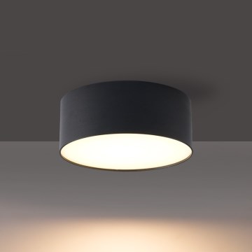 Brilagi - Plafonieră LED pentru baie FORIS LED/9W/230V Ø 9 cm, negru, IP44