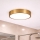 Brilagi - Plafonieră LED pentru baie POOL, 24W, 230V, 3000/4000/5500 K, Ø 30 cm, IP54, bronz