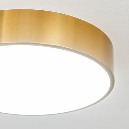 Brilagi - Plafonieră LED pentru baie POOL, 24W, 230V, 3000/4000/5500 K, Ø 30 cm, IP54, bronz
