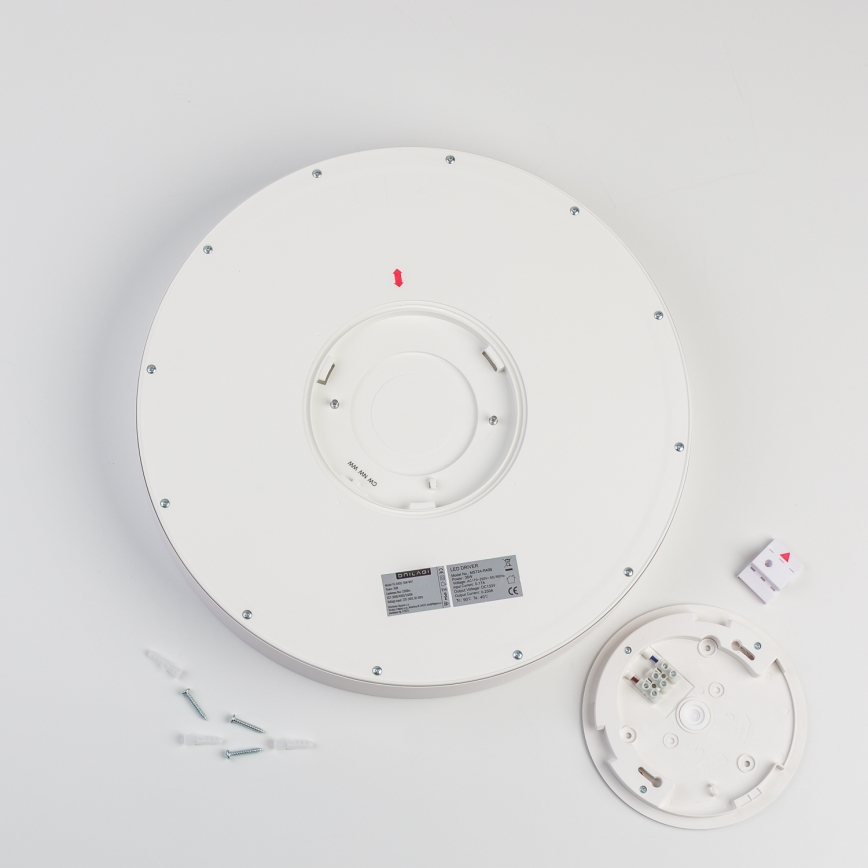 Brilagi - Plafonieră LED pentru baie POOL LED/36W/230V 3000/4000/5500K Ø 40 cm IP54 albă
