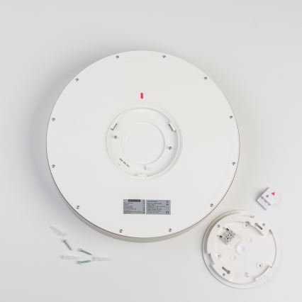 Brilagi - Plafonier LED pentru baie POOL LED/36W/230V 3000/4000/5500K Ø 40 cm IP54 crom mat