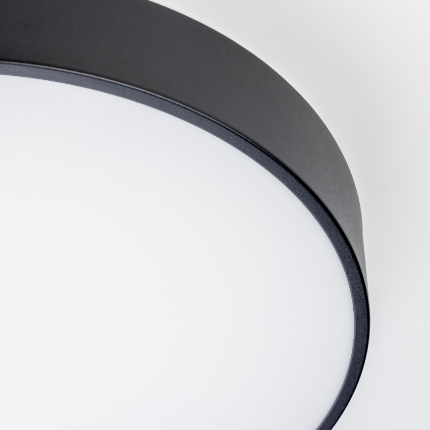 Brilagi - Plafonieră LED pentru baie POOL LED/36W/230V 3000/4000/5500K Ø 40 cm IP54 neagră