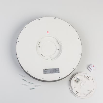 Brilagi - Plafonieră LED pentru baie POOL LED/36W/230V 3000/4000/5500K Ø 40 cm IP54 neagră
