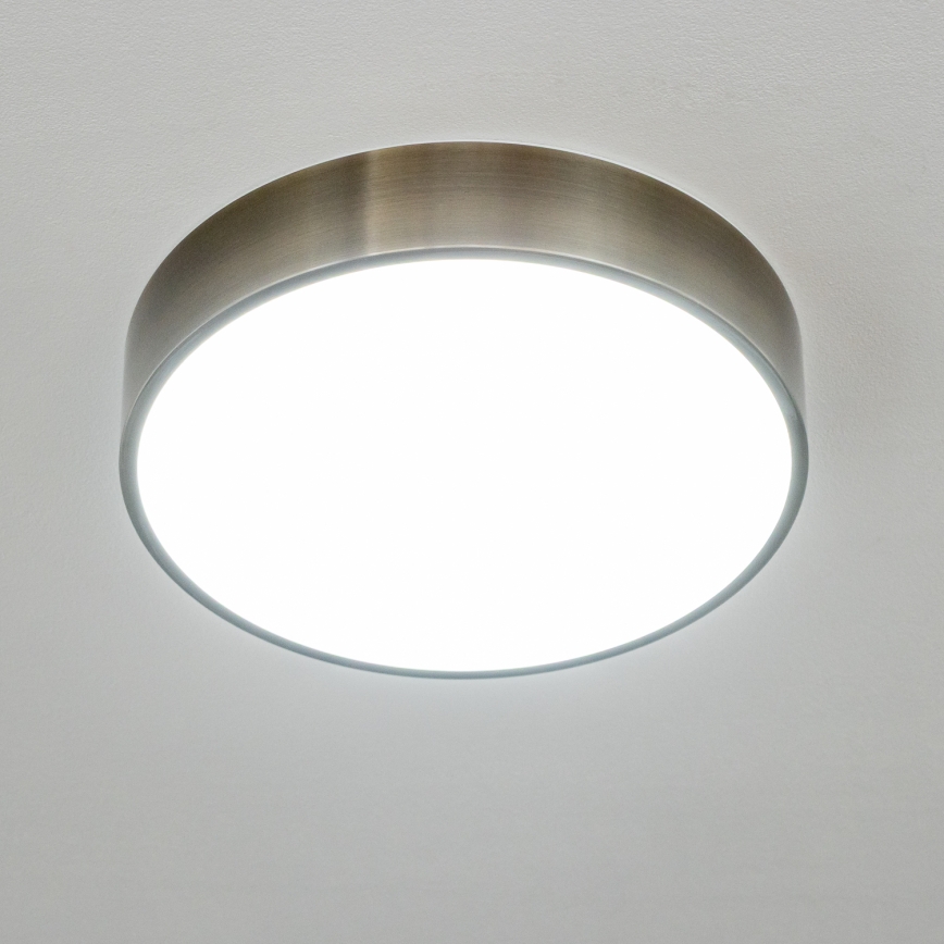 Brilagi - Plafonieră LED pentru baie POOL LED/24W/230V 3000/4000/5500K Ø 30 cm IP54 alamă