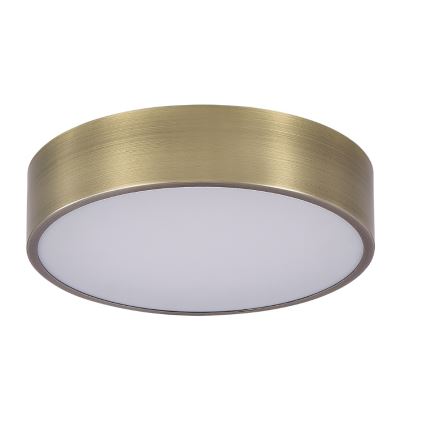 Brilagi - Plafonieră LED pentru baie POOL, 36W/230V, 3000/4000/5500K, Ø 40 cm, IP54, alamă