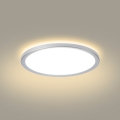 Brilagi - Plafonieră LED pentru baie ULTRA SLIM LED/12W/230V Ø 22,5 cm argintie IP54