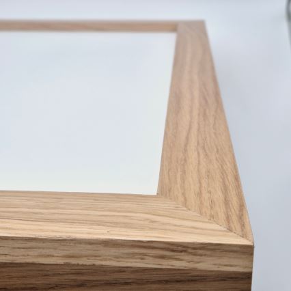 Brilagi - Plafonieră LED pentru baie WOODY FRAME LED/40W/230V 60x60 cm IP44 stejar