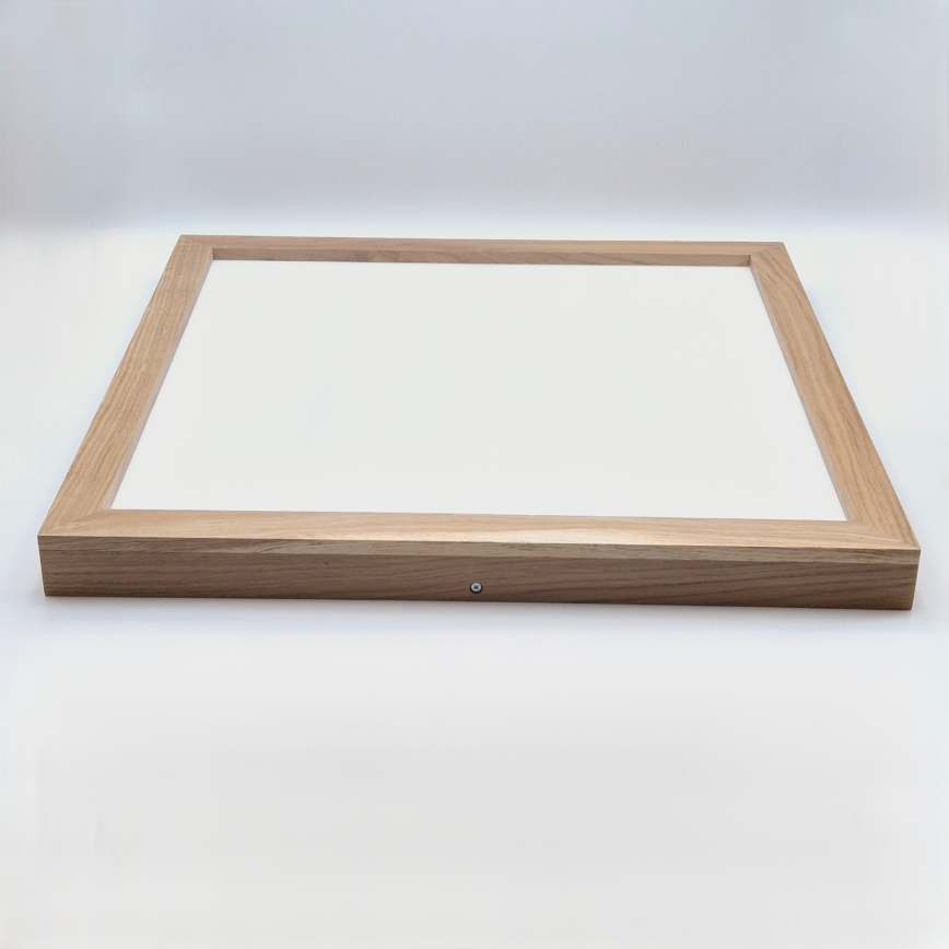 Brilagi - Plafonieră LED pentru baie WOODY FRAME LED/40W/230V 60x60 cm IP44 stejar