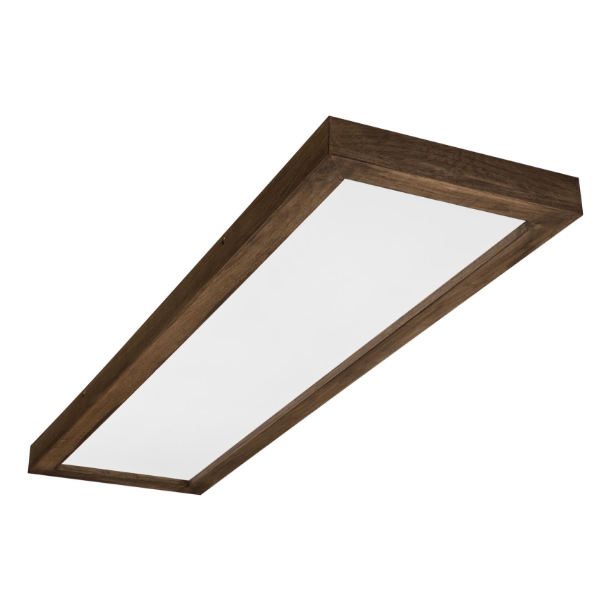 Brilagi - Plafonieră LED pentru baie WOODY FRAME LED/40W/230V 120x30 cm IP44 finisaj stejar/nuc