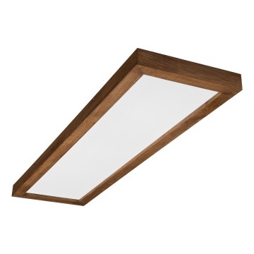 Brilagi - Plafonieră LED pentru baie WOODY FRAME LED/40W/230V 120x30 cm IP44 stejar/cireș