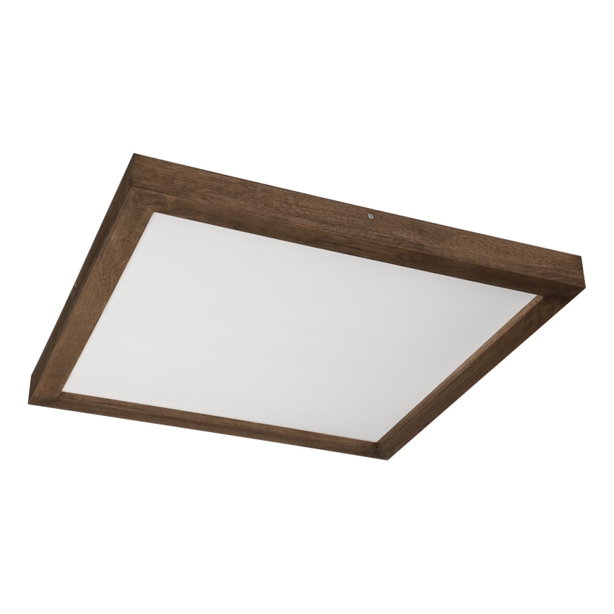 Brilagi - Plafonieră LED pentru baie WOODY FRAME LED/50W/230V 60x60 cm IP44 stejar/nuc