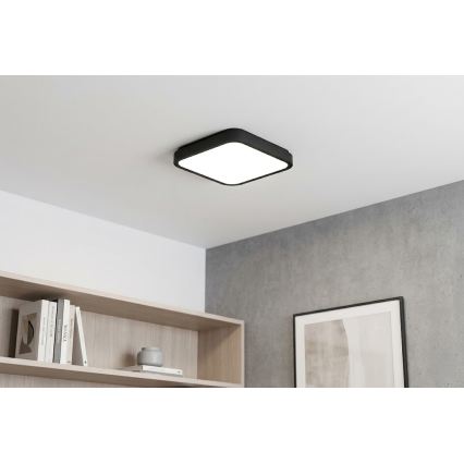 BRILAGI - Plafonieră LED pentru baie ZENNA LED/36W/230V 41x41 cm IP44 negru